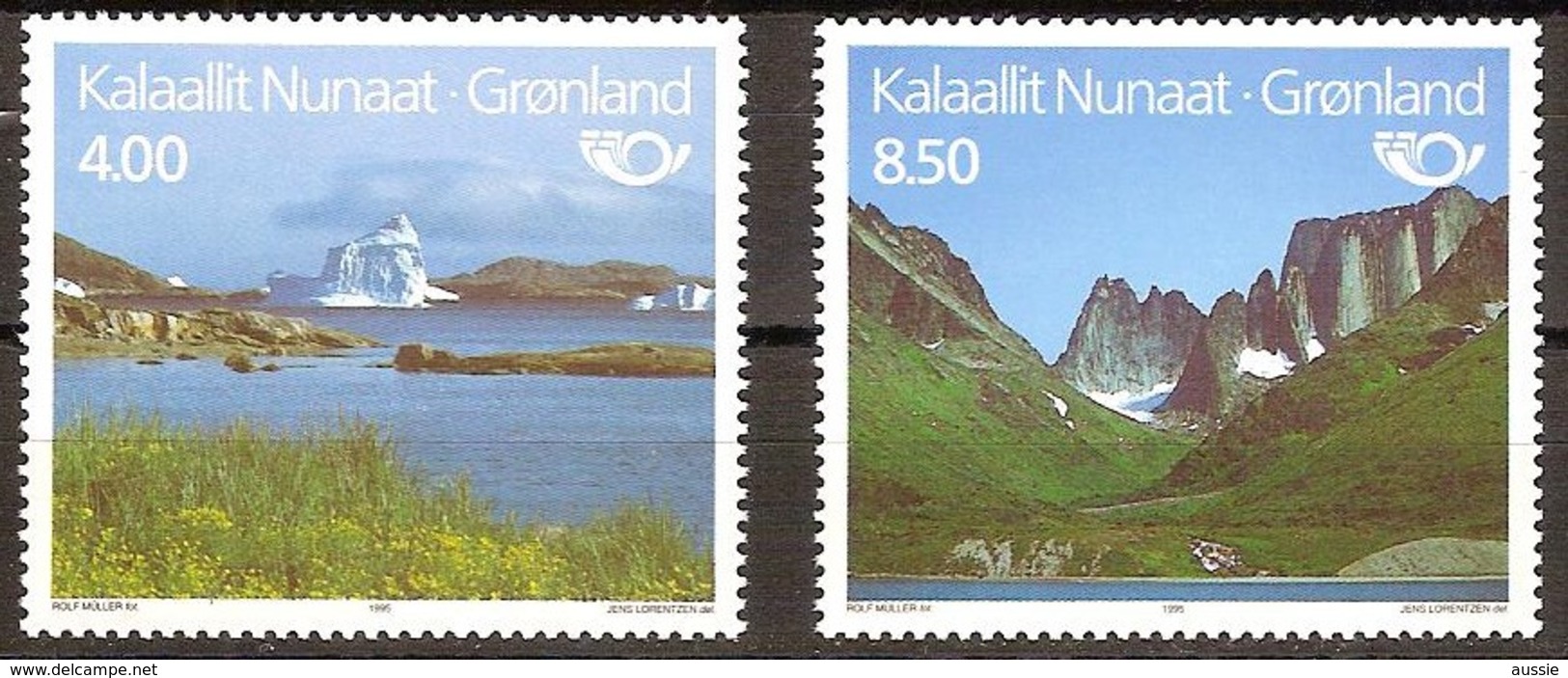 Groenland Greenland 1995 Yvertn° 248-49 *** MNH Cote 9 Euro Norden - Neufs