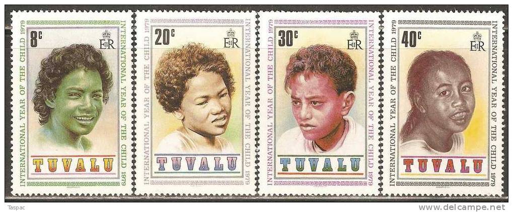 Tuvalu 1979 Mi# 112-115 ** MNH - International Year Of The Child - Tuvalu (fr. Elliceinseln)