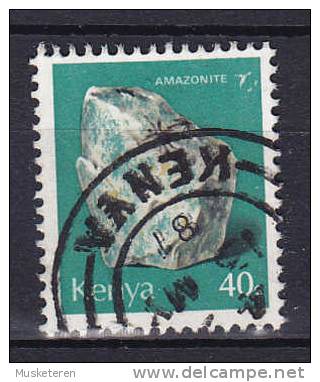 Kenya 1977 Mi. 99    40 C Mineralien Amazonit - Kenya (1963-...)