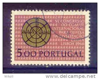 Portugal - 1966 Christian Civilization - Af. 973 - Used - Oblitérés