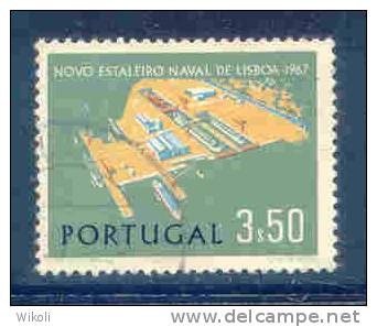 Portugal - 1967 Lisnave Docks - Af. 1009 - Used - Used Stamps