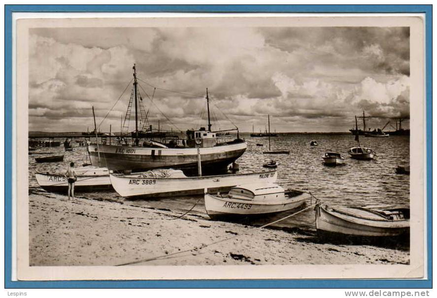 33 - ARCACHON --  Pinasses Et Bateaux De Pêche à Eyrac - 1957 - Arcachon