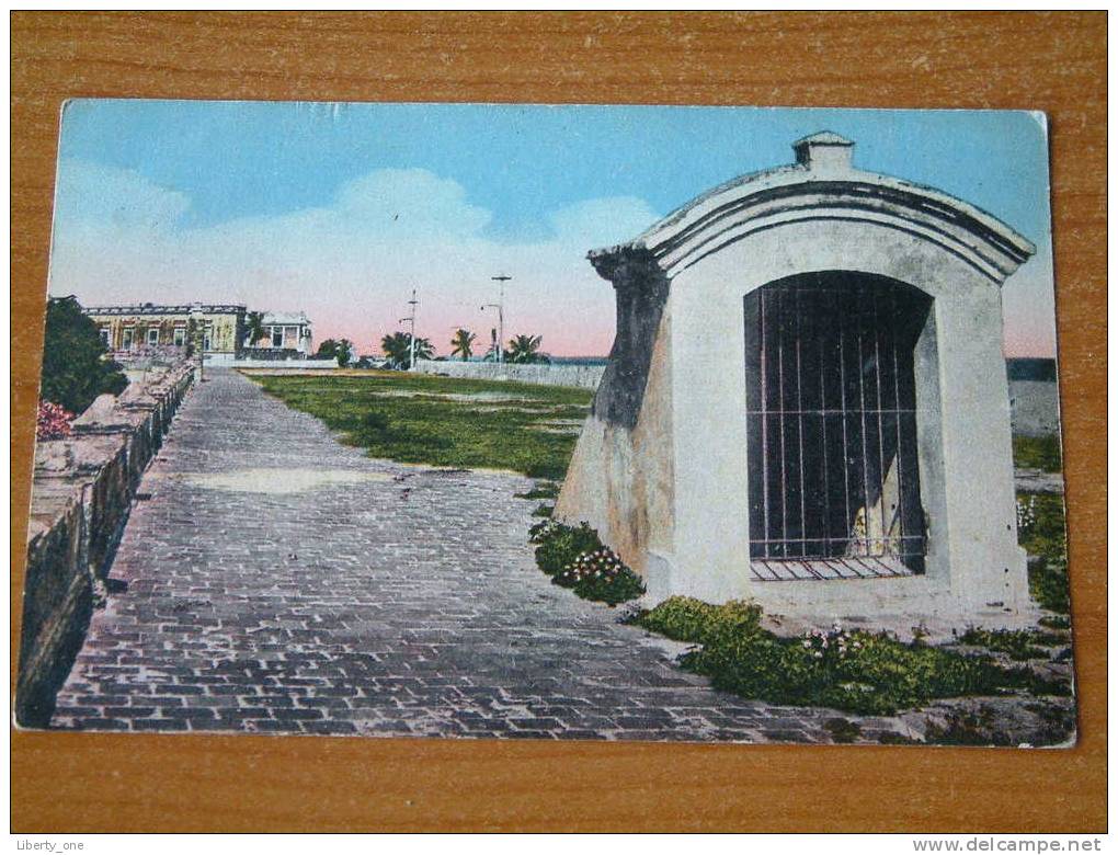 TOP VIEW OF LAS BOVEDAS WALL - CARTAGENA / Anno 1939 ( Zie Foto Voor Details ) !! - Colombie