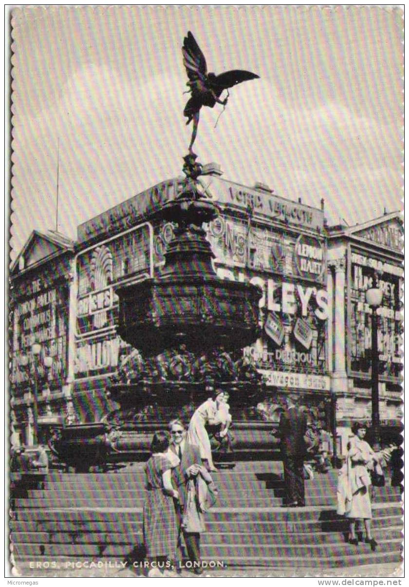 Eros Piccadilly Circus LONDON - Piccadilly Circus