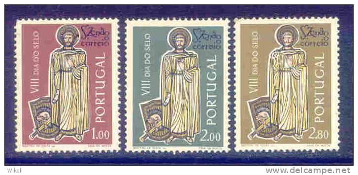 Portugal - 1962 Stamp's Day (complete Set) - Af. 901 To 903 - MH - Neufs