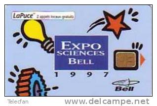 CANADA PRIVEE BELL LA PUCE EXPO SCIENCES BELL MINT Neuve Sous Blister Mint RARE - Kanada