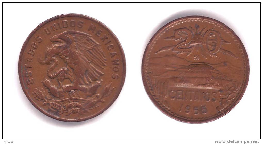 Mexico 20 Centavos 1955 - Mexico