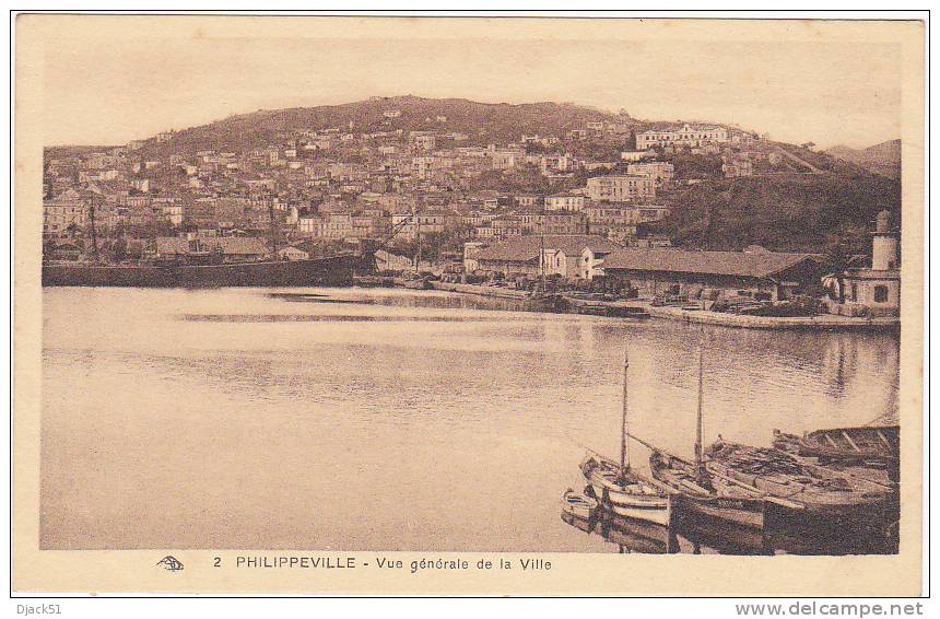 2 - PHILIPPEVILLE - Vue Générale De La Ville - Skikda (Philippeville)