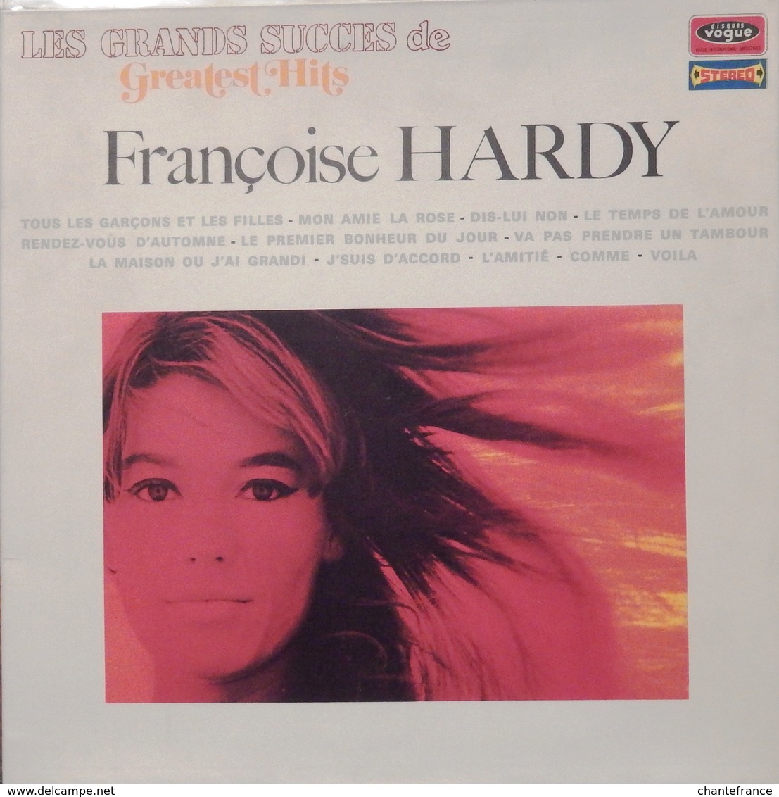 Françoise Hardy 33t. LP *les Grands Succès De...* - Otros - Canción Francesa
