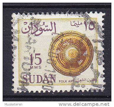 Sudan 1975 Mi. 181 Y    15 M Einheimische Motive Geflochtene Scheibe - Soedan (1954-...)