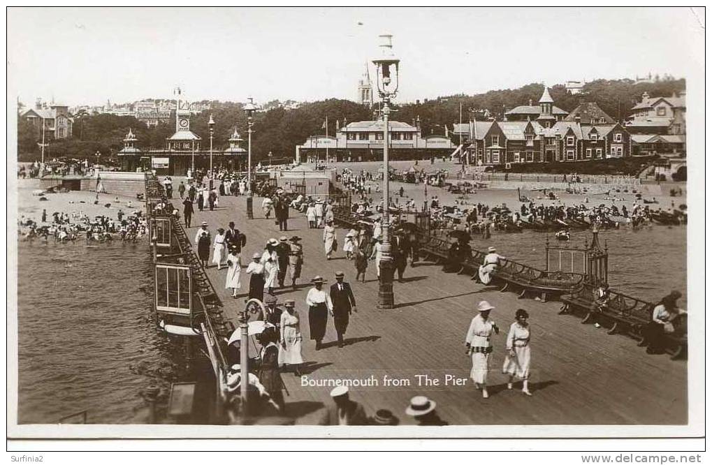 BOURNEMOUTH - FROM THE PIER - ANIMATED RP - Bournemouth (until 1972)