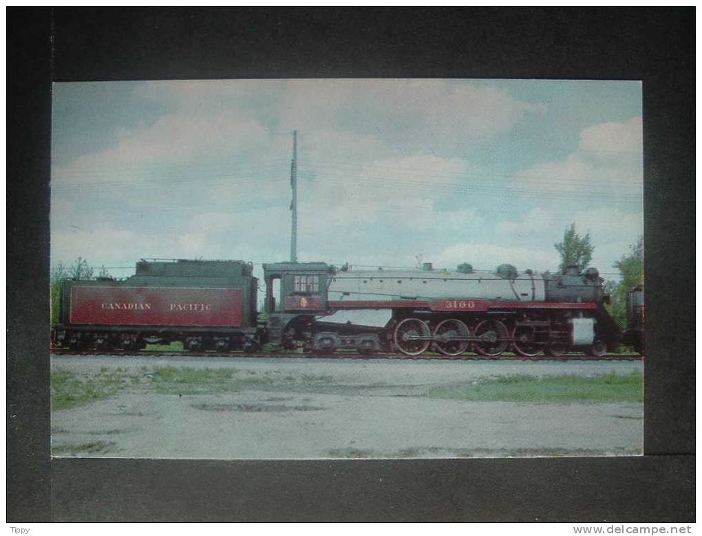 Canadian Pacific Steam Locomotive No. 3100 - Northern (4-8-4) Built 1928 - Eisenbahnen