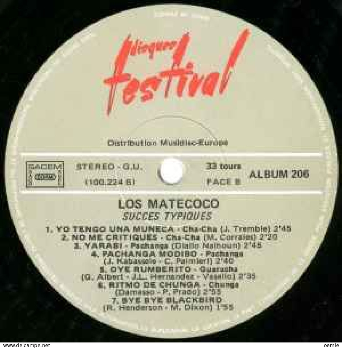 LOS  MATECOCO  ° SUCCES  TYPIQUES   ALBUM  DOUBLE - Musiques Du Monde