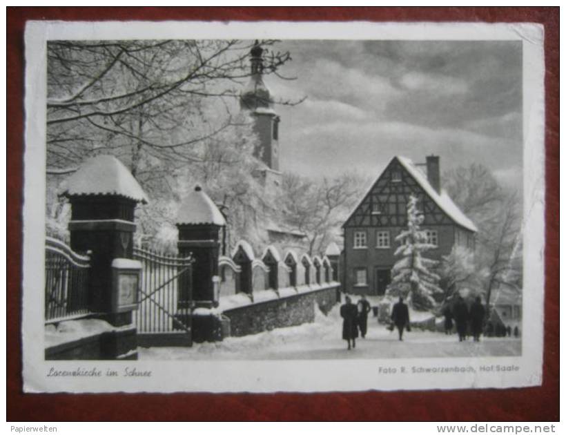 Hof A D Saale - Lorenzkirche / Winter - Hof