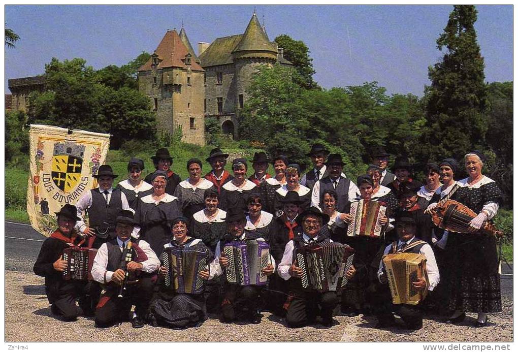 Groupe Folklorique  " Lous Bourianols " Sabine Serres  46 - Pélacoy - Musique