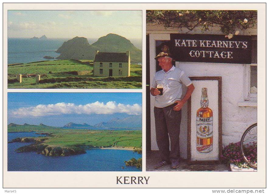 IRLANDE,KERRY,Kate Kearneys Cottage,Pub Irlandais,Paddy Wiskye,Photographe LIAM BLAKE N° 78 - Kerry