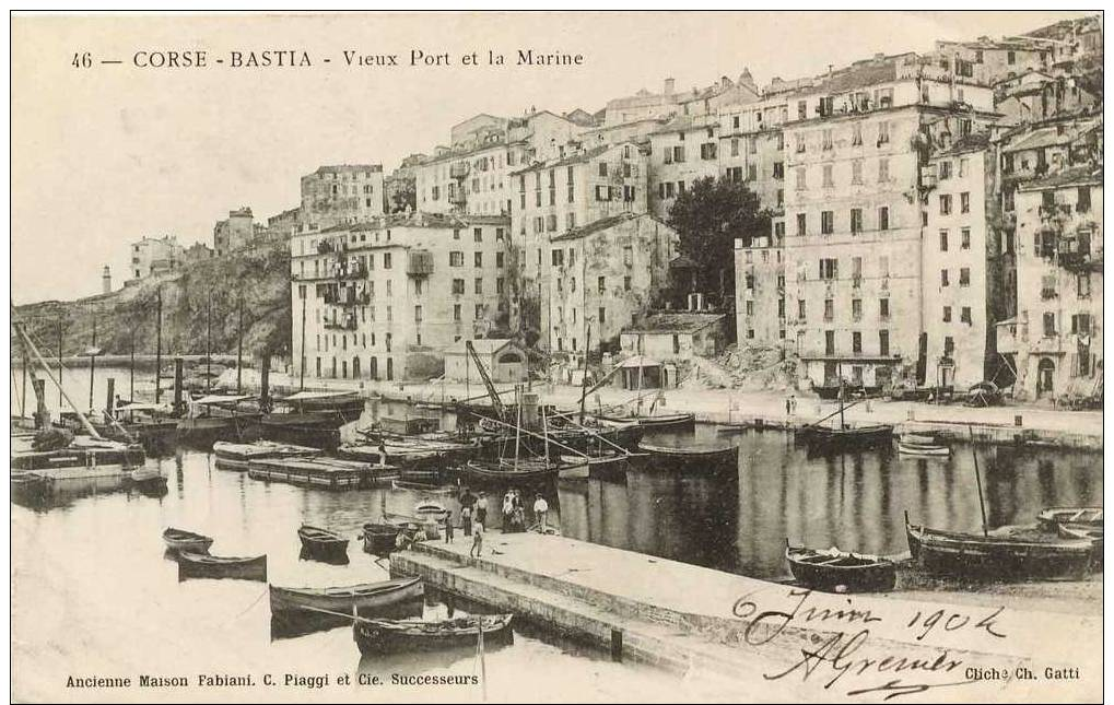 20 B- Bastia Vieux Port Et La Marine N 46 - Bastia