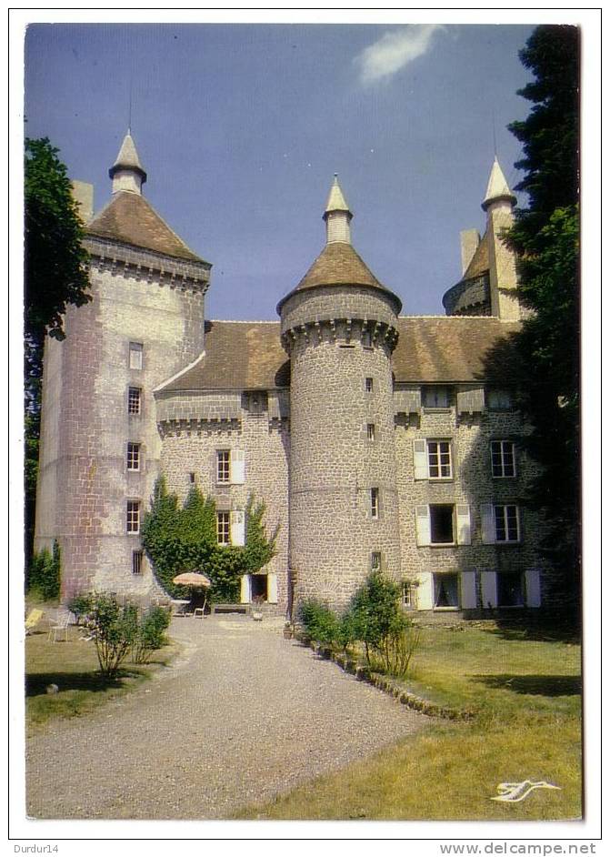 CHENERAILLES  (  Creuse)  Le Château D'Estansannes - Chenerailles