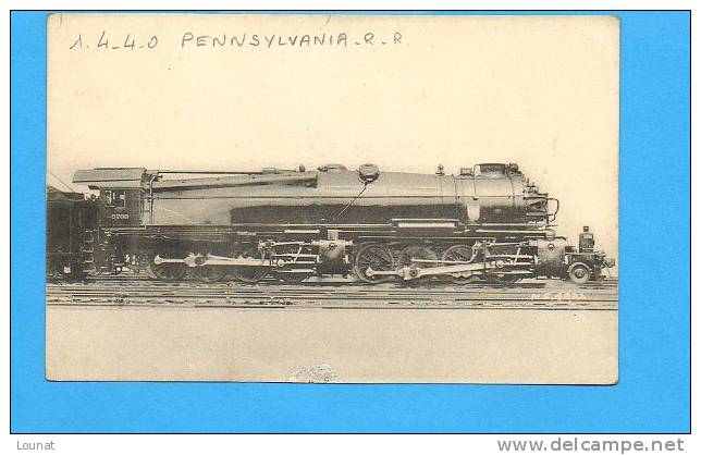 Locomotives Des Etas-Unis D'amérique (Pennsylvania R.R.) - Trains