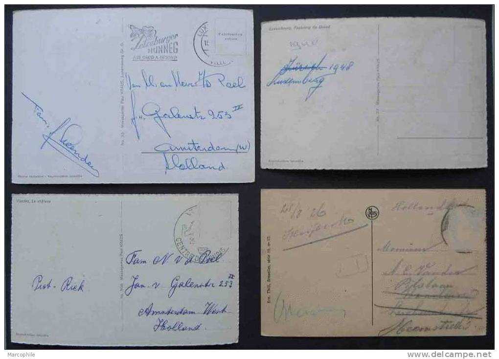 G D LUXEMBOURG / 1926-1958 LOT DE 20 CPA / CPSM // 10 IMAGES (ref CPL6/10)