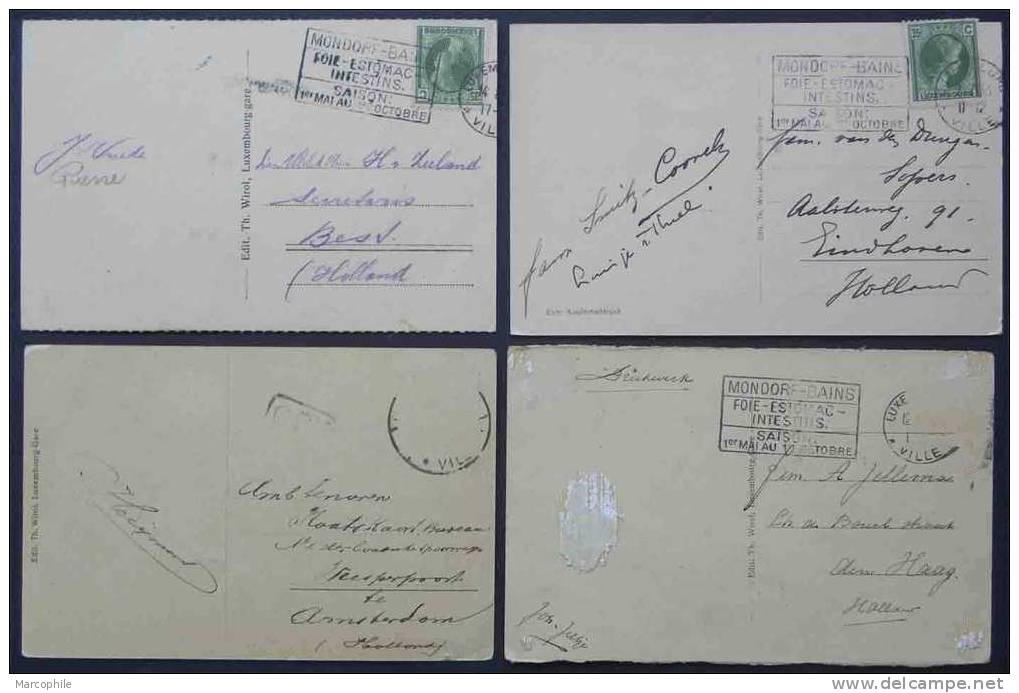 G D LUXEMBOURG / 1926-1958 LOT DE 20 CPA / CPSM // 10 IMAGES (ref CPL6/10)