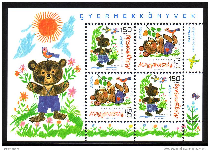 HUNGARY/Ungarn Magyar  EUROPA 2010 Children´s Books Block ** - 2010