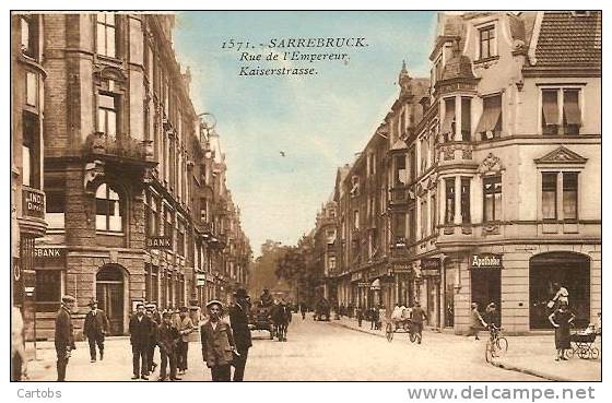 57 SARREBRUCK Rue De L'Empereur - Sarrebourg