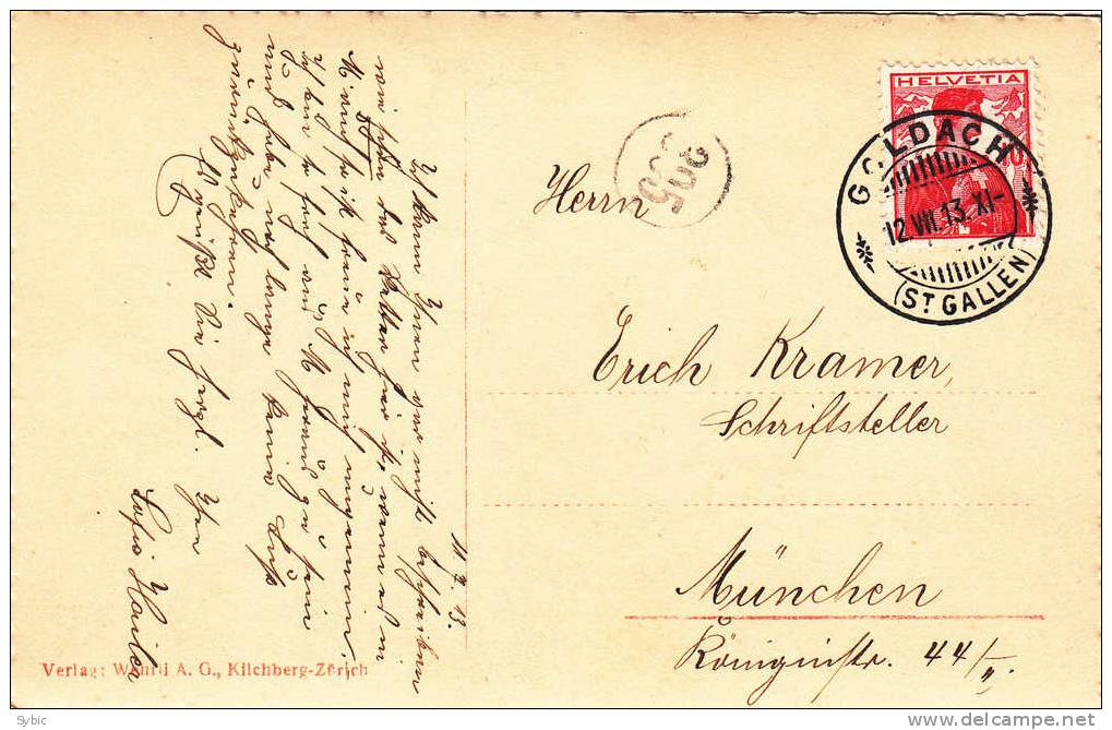 RORSCHACH Gegen Horn Und Arbon - 1913 - Rorschach