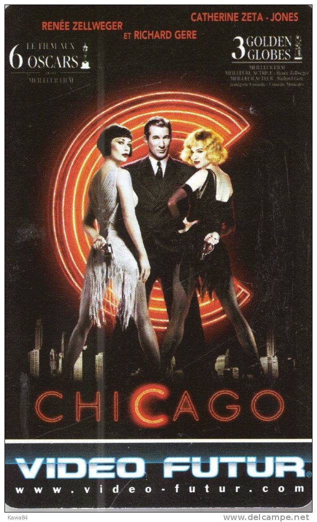 CARTE  Collector Vidéo Futur  " Chicago  " - Collectors