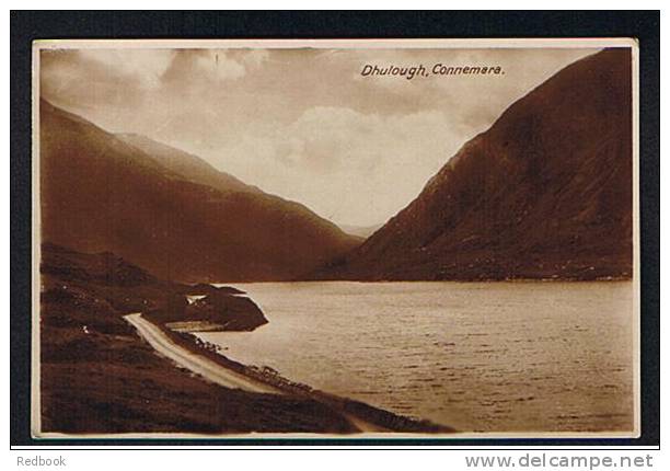 RB 705 - Early Real Photo Postcard  - Dhulough Connemara County Galway Ireland Eire - Galway