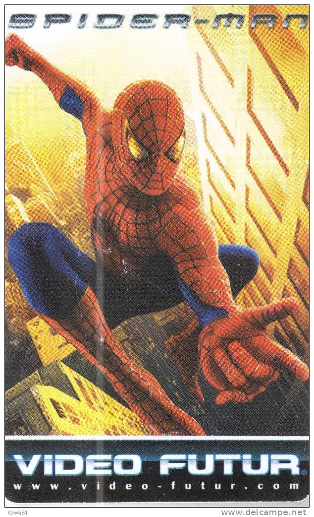 CARTE Collector Vidéo Futur  "  Spiderman  " - Collectors