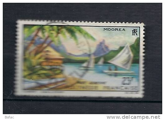 PA 9  (OBL)  Y  &  T  (moorera  Poste Aérienne)       POLYNESIE  37/13 - Used Stamps