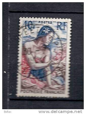 9  (OBL)  Y  &  T  (jeune Fille )       POLYNESIE     Beau Cachet  37/11 - Used Stamps