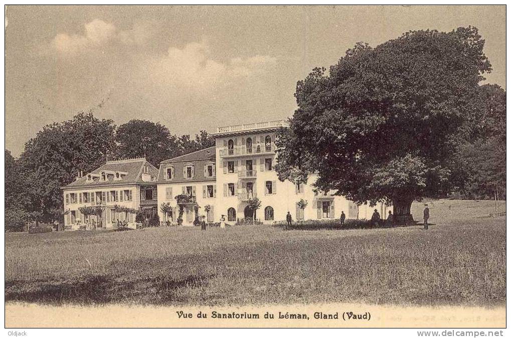 Suisse - Vue Du Sanatorium Du Léman, Gland - Gland