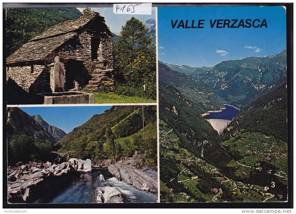Valle Verzasca (Frasco ; Lavertezzo (Ponte Dei Salti) ; Diga Verzasca ); Formato Superiore (4165) - Lavertezzo 