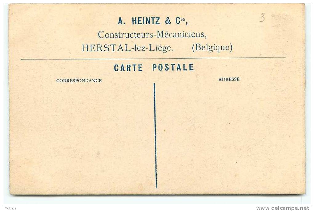 HERSTAL (liège)    -  Vue Panoramique Des  Ateliers A.Heintz Et Cie Constructeurs-Mécaniciens. - Liege
