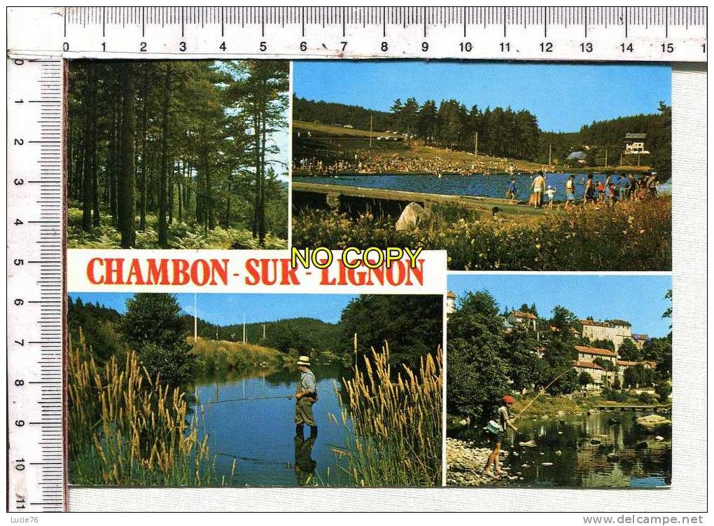 CHAMBON SUR LIGNON -  4 Vues - Le Chambon-sur-Lignon