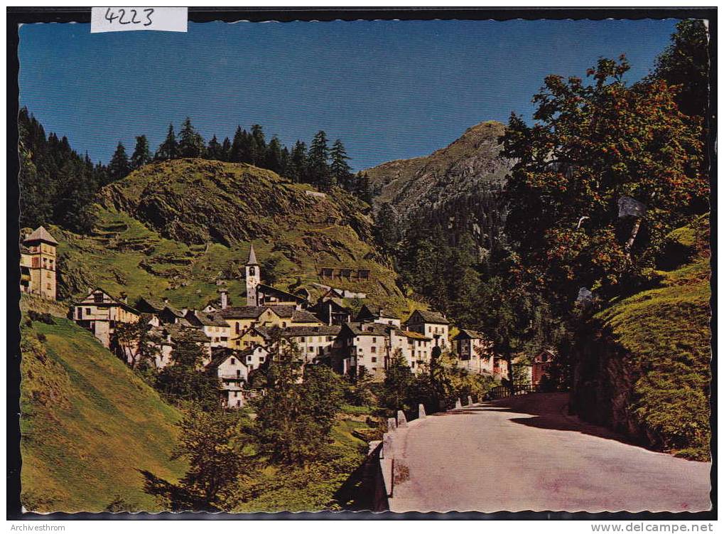 Fusio - (Valle Maggia); 1967 ; Formato Superiore (4223) - Maggia