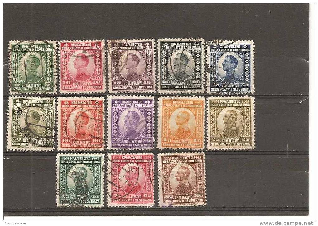 Yugoslavia Nº Yvert  130-42 (usado) (o). - Used Stamps