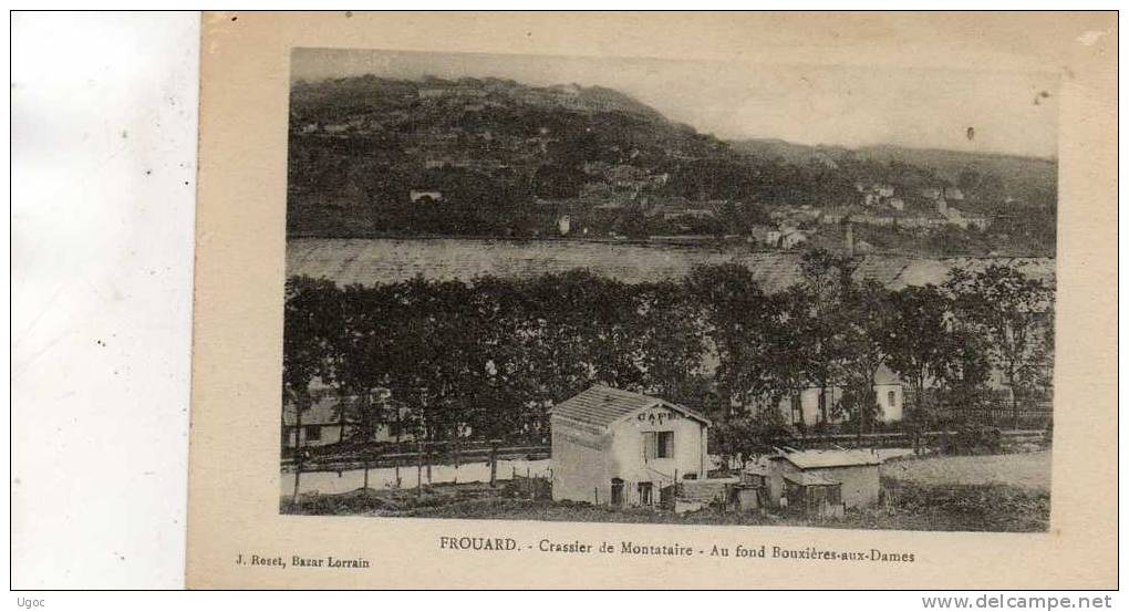 CPA - 54 - FROUARD - Crassier De Montataire - Au Fond, Bouxières-aux-Dames - 657 - Frouard