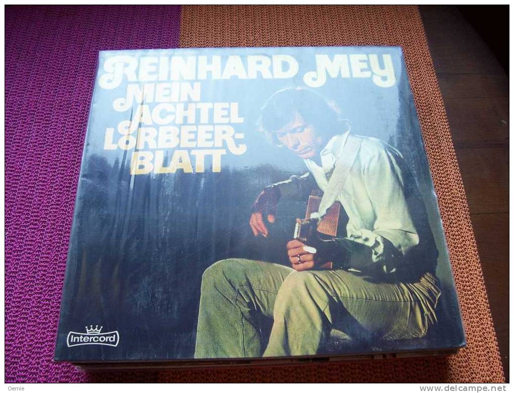 REINHARD  MEY  °  MEIN  ACHTEL  LO  RBEER  BLATT - Other - German Music