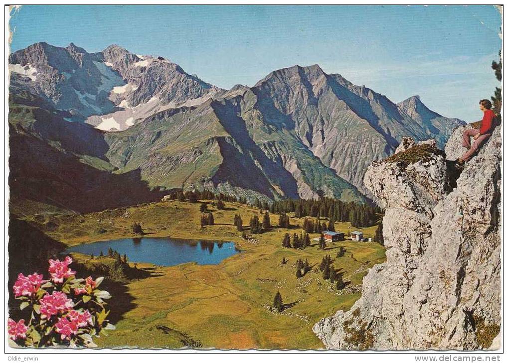 Alte AK Langenegg Bregenzerwald 1972 - Bregenzerwaldorte