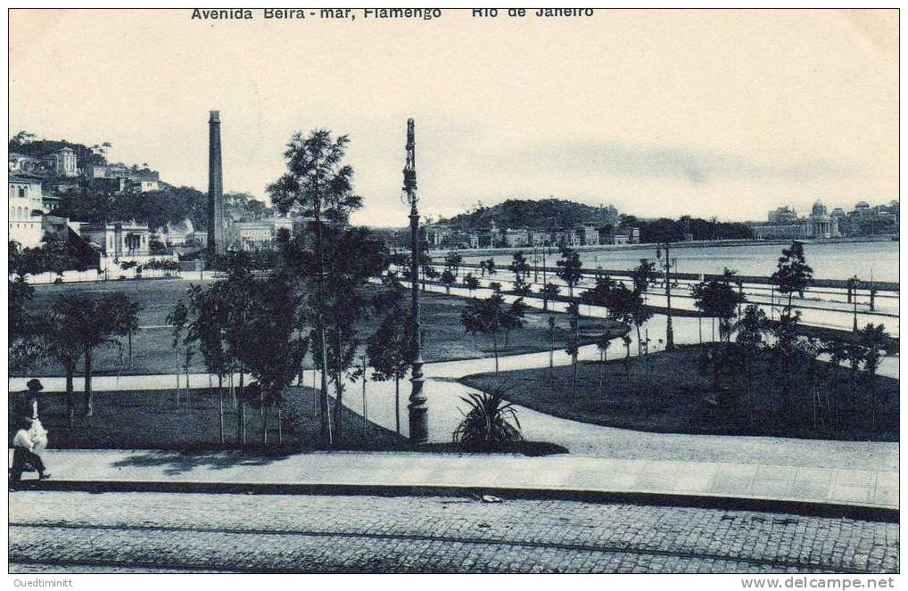 Brésil.Rio De Janeiro.Avenida Beira-Mar , Flamengo. - Rio De Janeiro