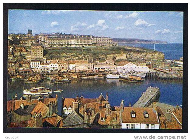 RB 707 - J. Arthur Dixon Postcard - West Cliff & Harbour Whitby Yorkshire - Whitby