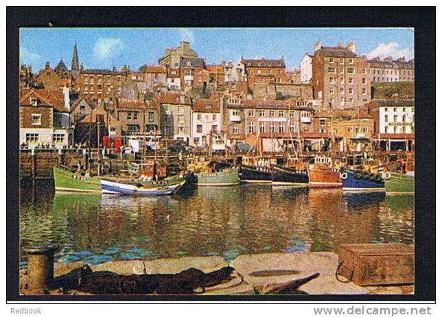 RB 707 - J. Arthur Dixon Postcard - The Harbour From The Old Town Whitby Yorkshire - Whitby
