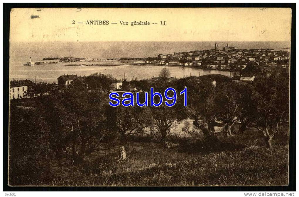 Lot De 3 CPA - Antibes -  Vue Générale  - Réf : 14631-30848-30849 - Antibes - Altstadt