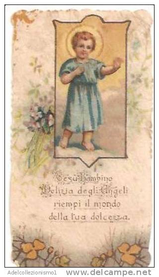 55071)santino Gesù Bambino - Images Religieuses