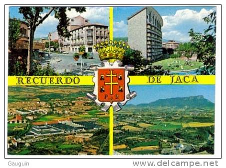 CPM - JACA - BELLES VUES DE LA VILLE - Edition Ro-Foto / N° 707 - Huesca