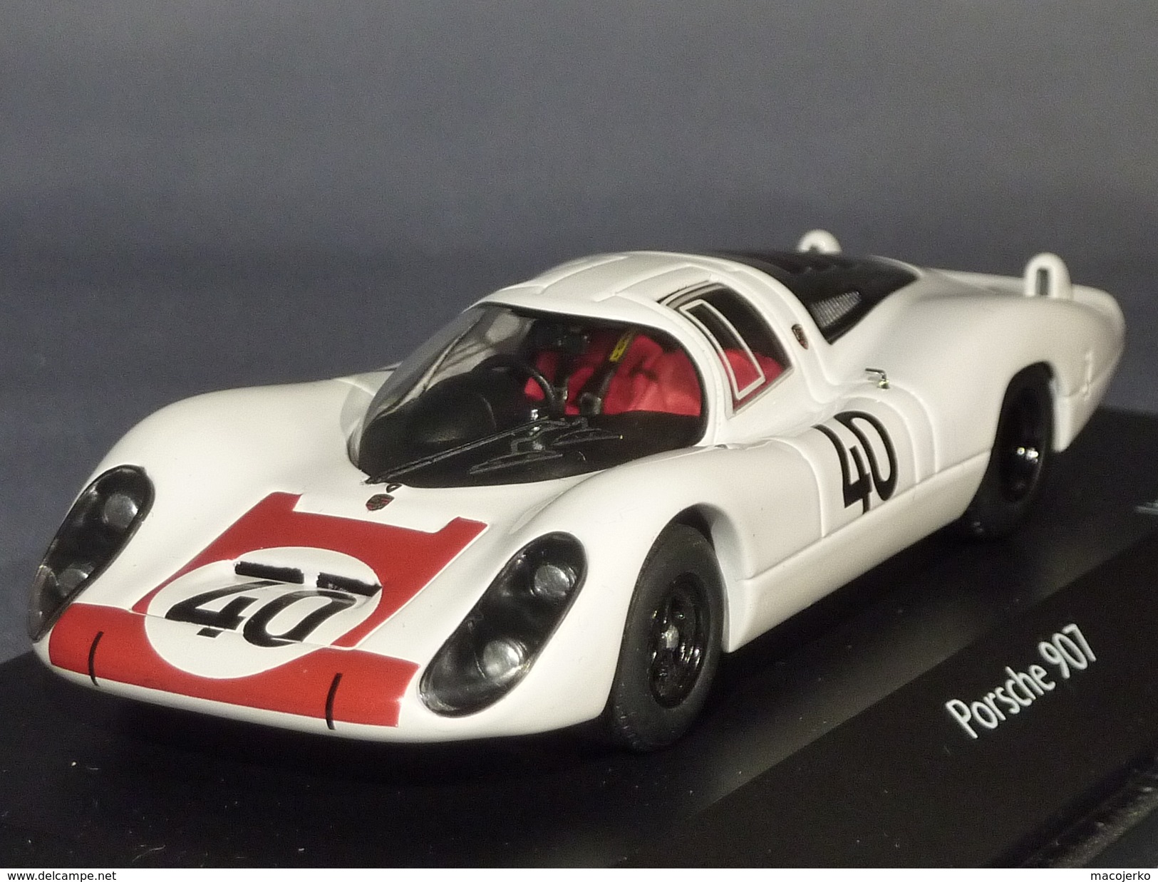 Schuco 03626, Porsche 907 LH #40 LM67, J. Rindt, 1:43 - Schuco