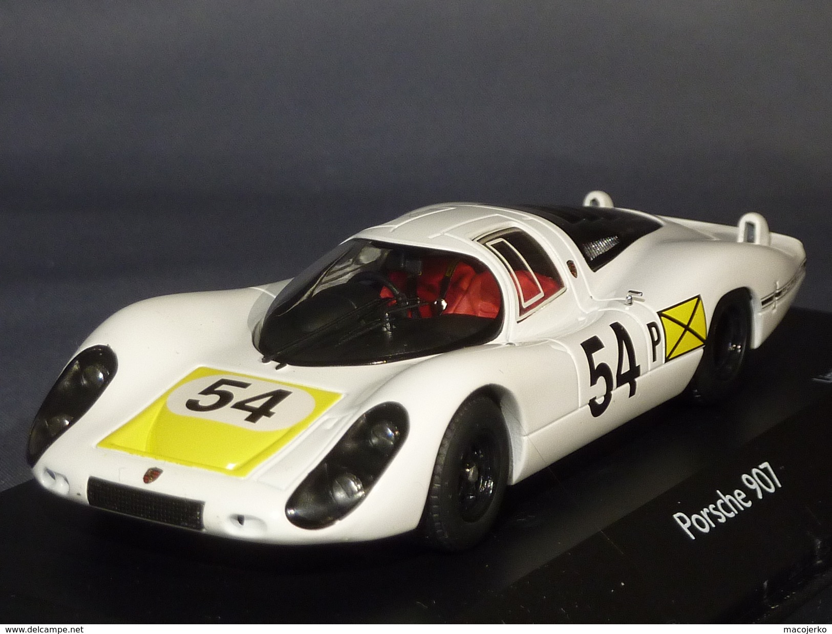 Schuco 03629, Porsche 907 LH #54 Daytona 1968, V. Elford, 1:43 - Schuco